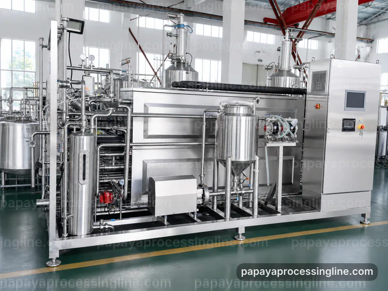 Industrial Papaya Puree Processing Line Line Project Qualification Media Slot industrial papaya puree processing line line project qualification technical reference image
